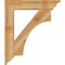 Ekena Millwork Westlake Traditional Rough Sawn Bracket, Western Red Cedar, 4"W x 24"D x 28"H BKT04X24X28WTL01RWR - alternate 3